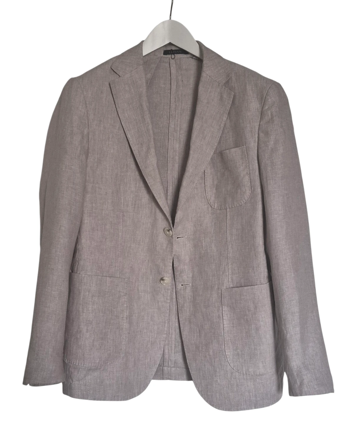 Lufian Linen Blazer Size 48 and shirt - photo 3