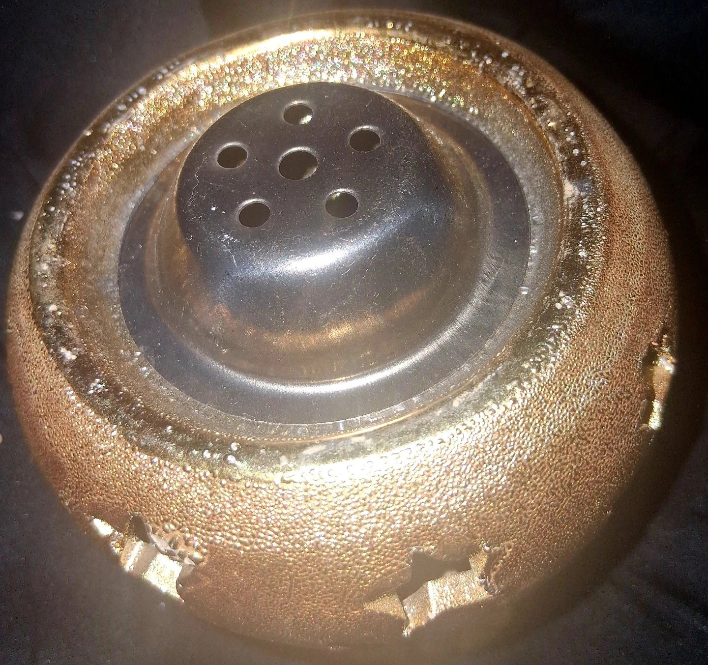 Gold Lantern Incense Holder - photo 3