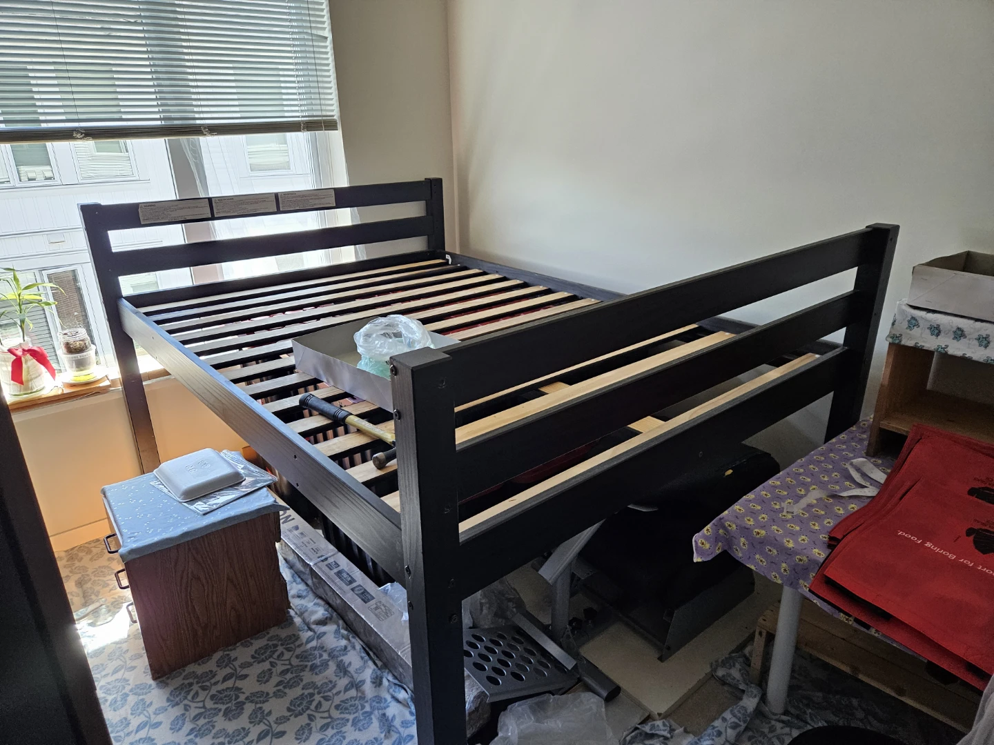 🛏️ IKEA Loft Bed (Modified for Storage) – Space Saving - photo 2