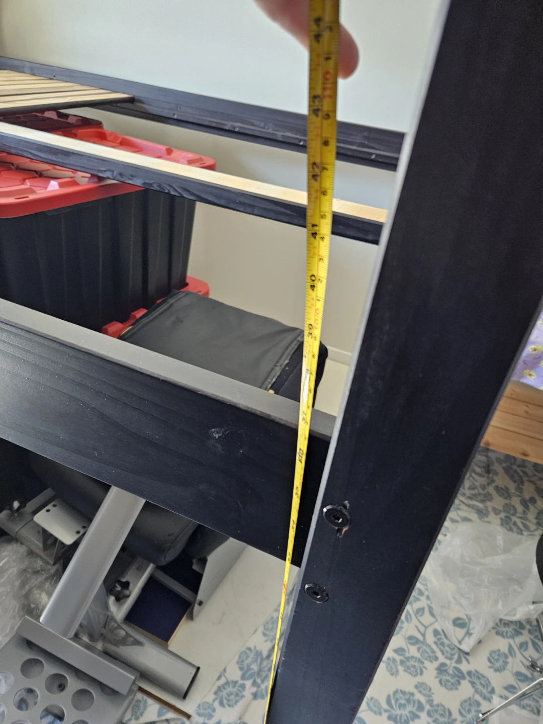 🛏️ IKEA Loft Bed (Modified for Storage) – Space Saving - photo 3