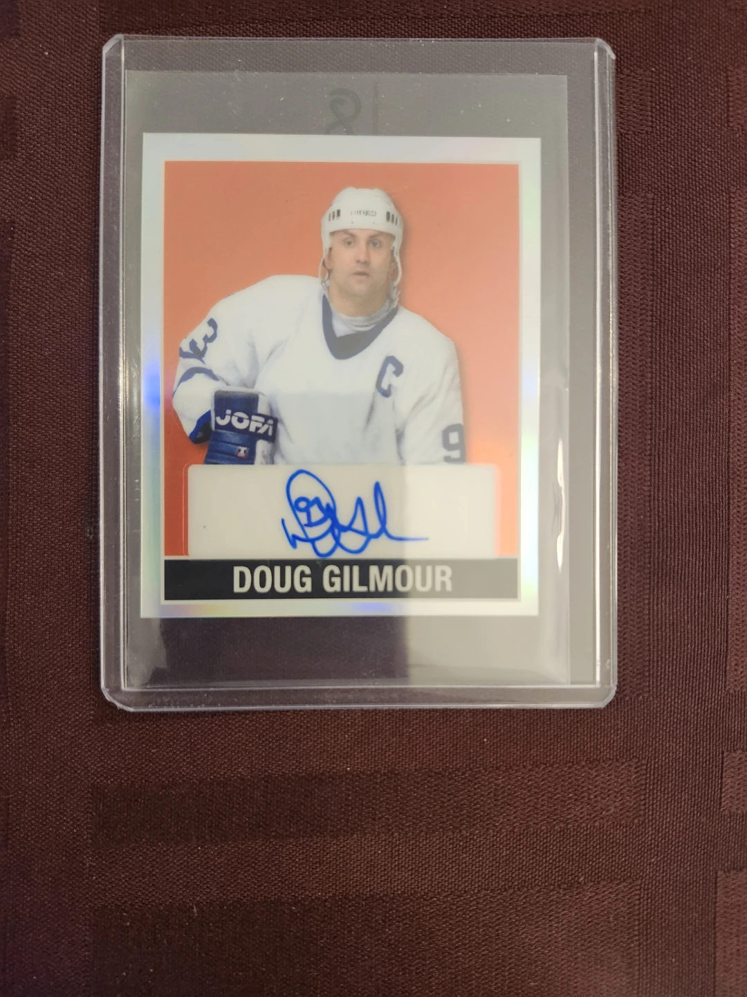 Doug Gilmour Autographed Hockey Card