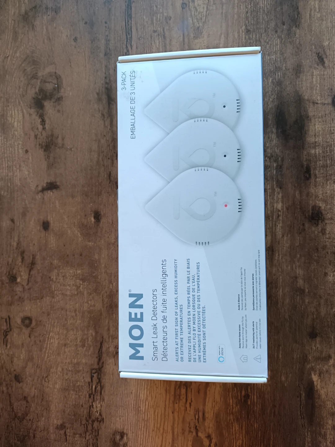 MOEN Smart Leak Detectors - 3 Pack