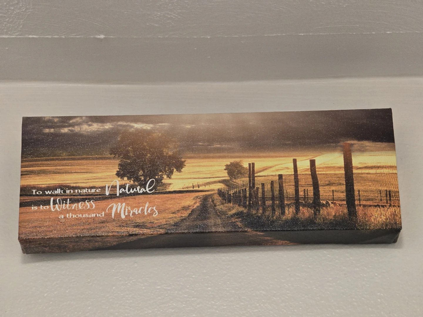 Canvas Wall Art "Natural Miracles" Landscape