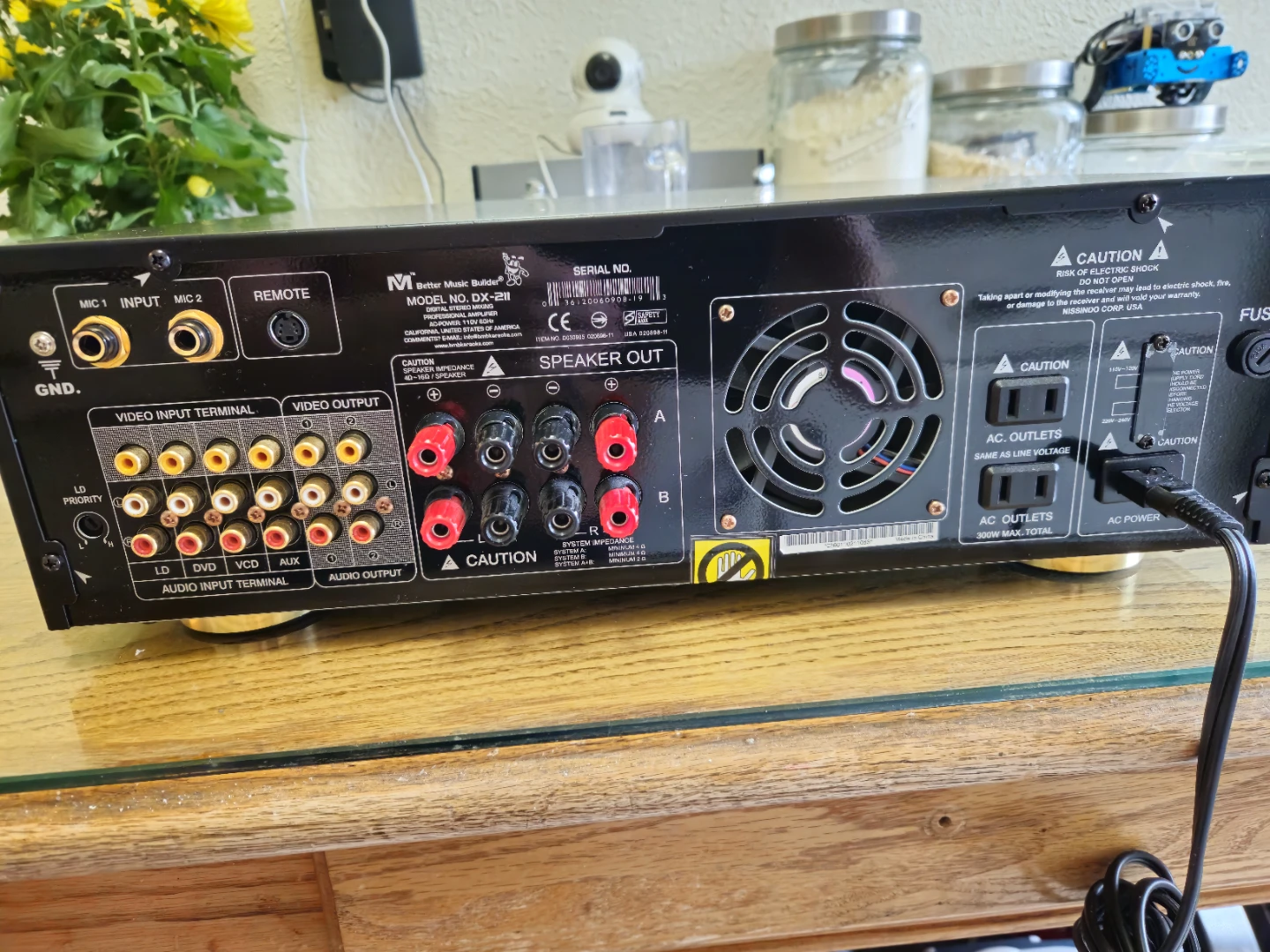 Better Music Builder DX-211 Stereo Mixing Digital Amplifier - photo 3
