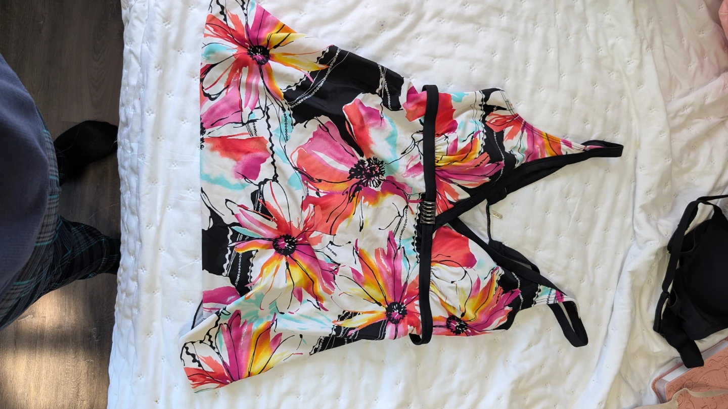 Krista Floral One-Piece Swimsuit - Size G - photo 2
