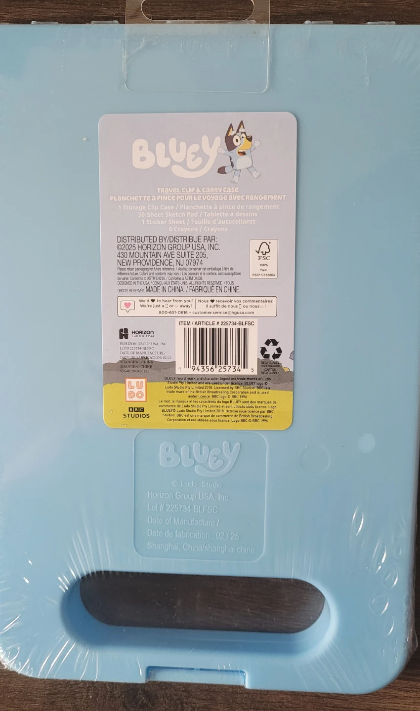 Bluey Travel Clip & Carry Case - photo 2