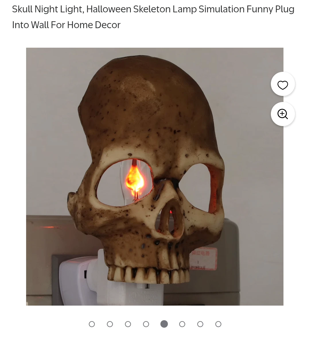 Skull Night Light