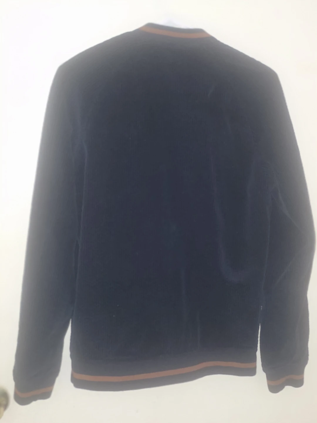 Frank And Oak Navy Corduroy Bomber Jacket XS - photo 3