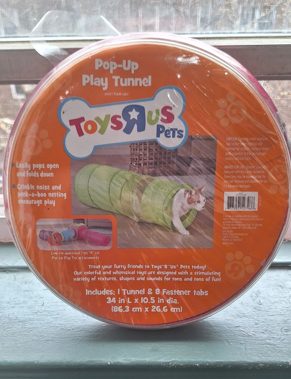 Toys "R" Us Pets Pop-Up Play Tunnel for Cats