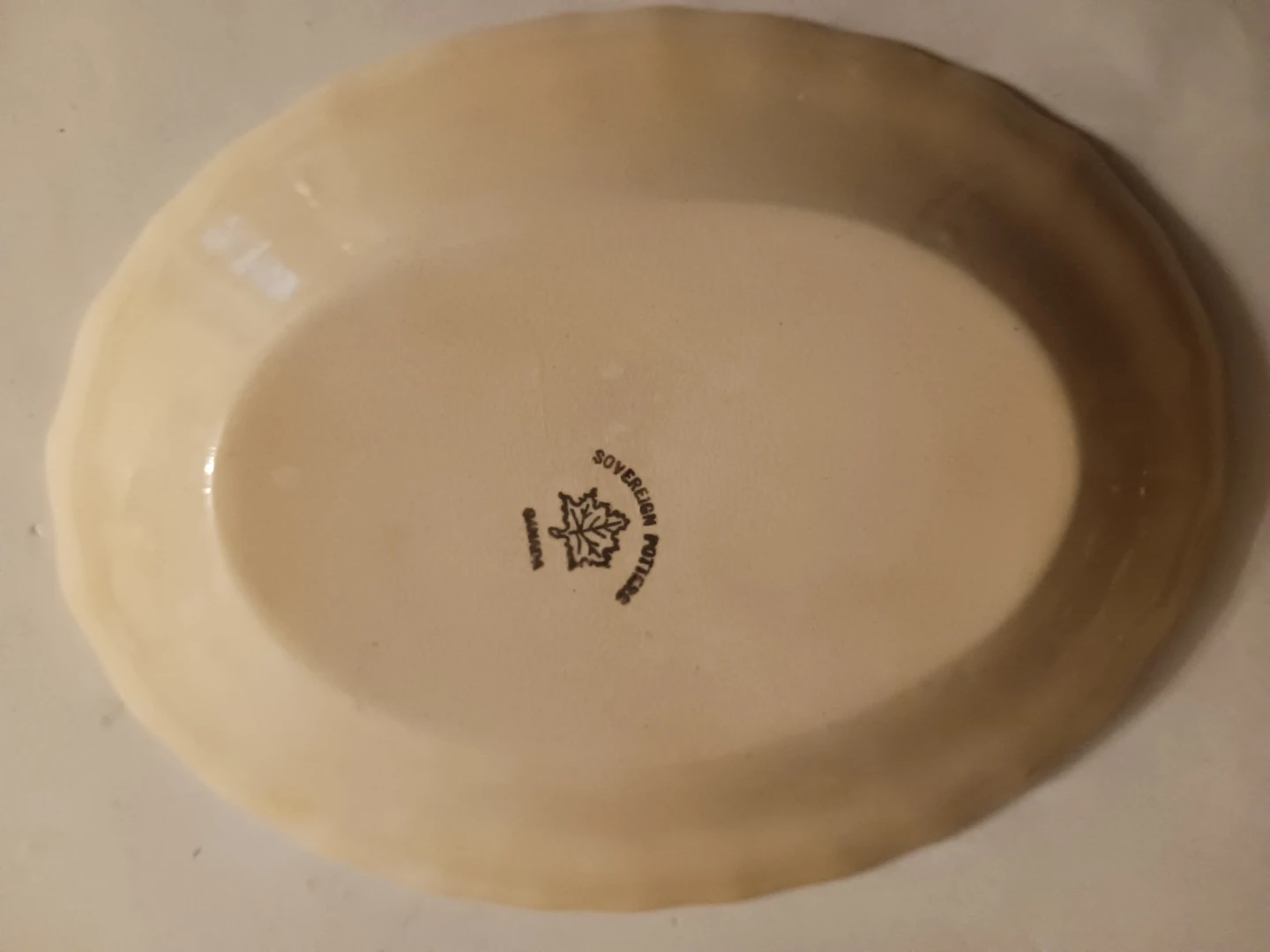 Sovereign Potters Serving Platter with Floral Design - photo 2