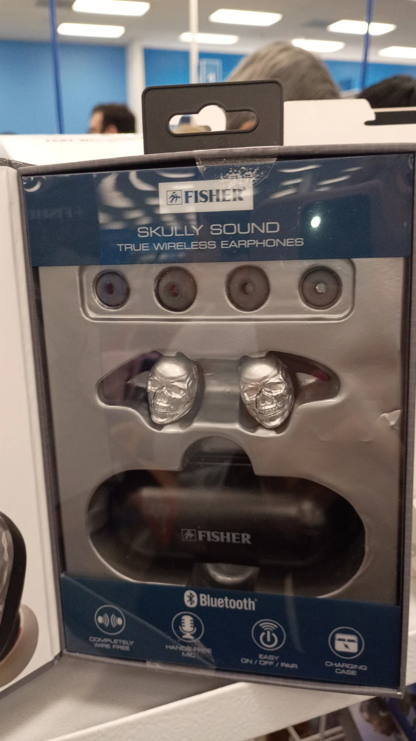 Fisher Skully Sound True Wireless Earphones Skull Design - photo 3