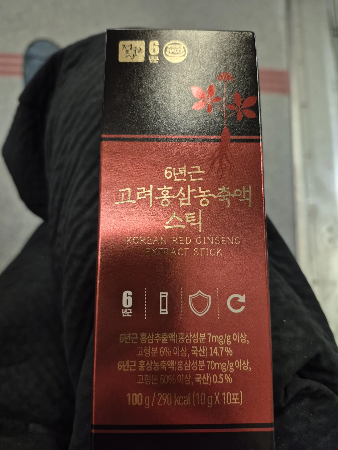 Korean Red Ginseng Extract Stick