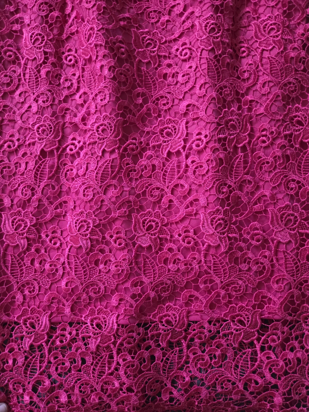 Paper Dolls Pink Lace Off-the-Shoulder Dress - Size 12 - photo 3