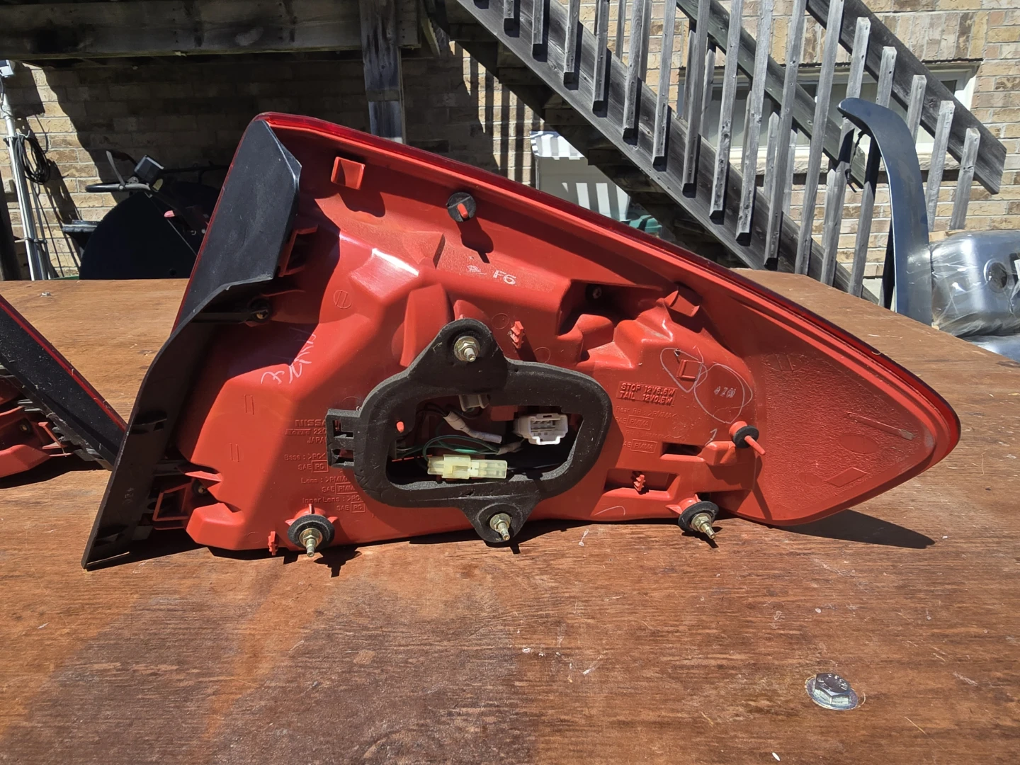 Car Rear Spoiler with Brake Light - photo 3