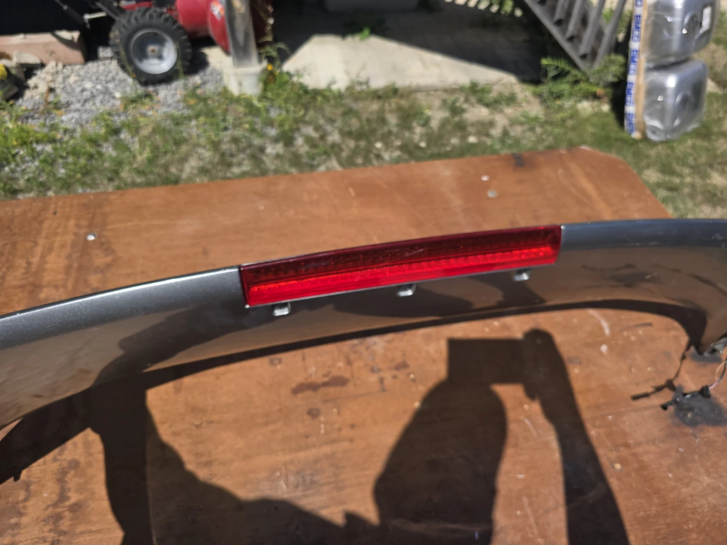Car Rear Spoiler with Brake Light - photo 5