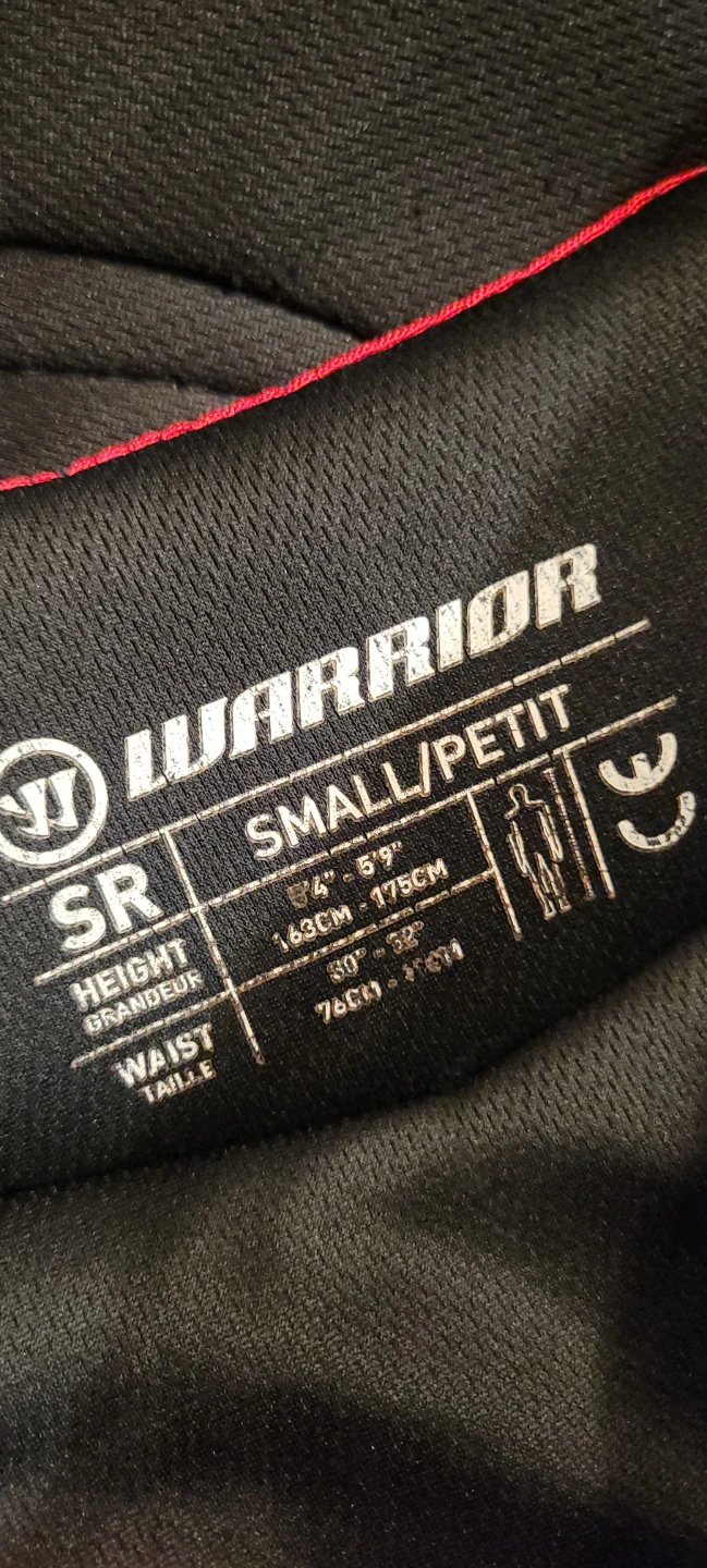 Warrior Covert Hockey Goalie Pants SR Small/Petit - photo 3