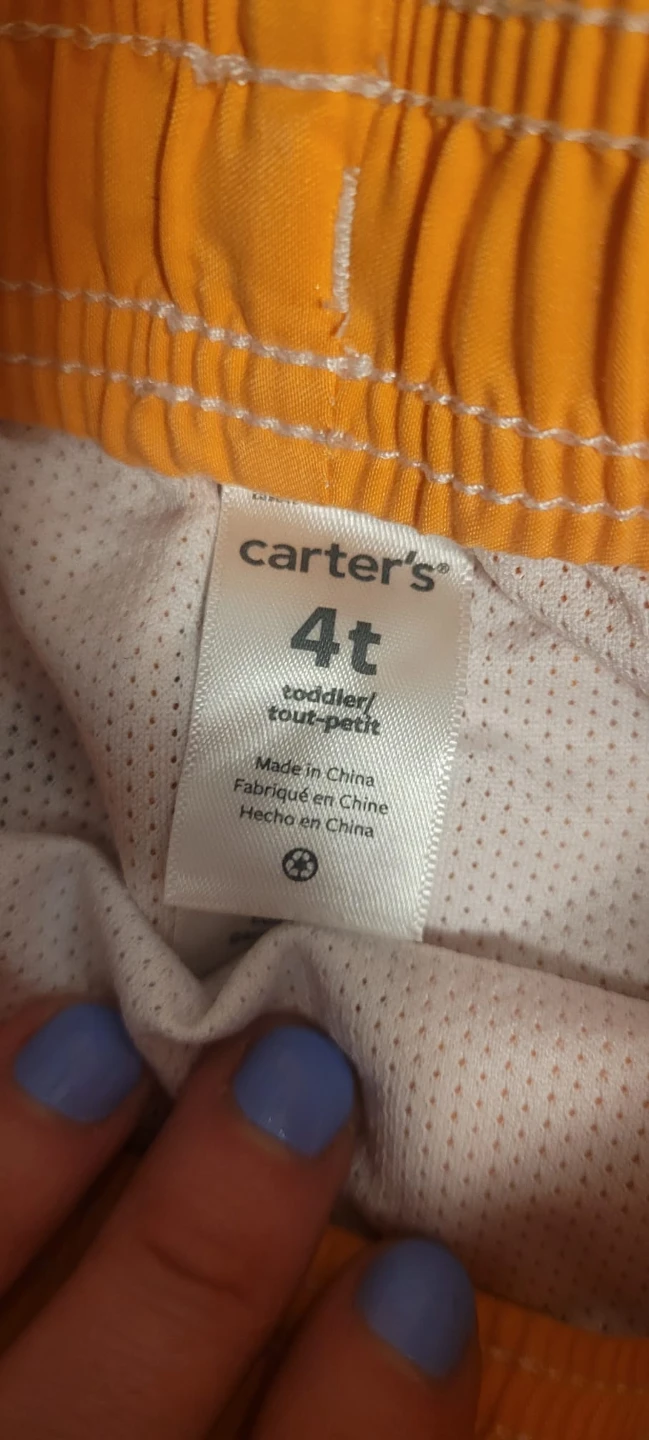 Carter's Toddler Swim Trunks and clothes 4T - photo 2