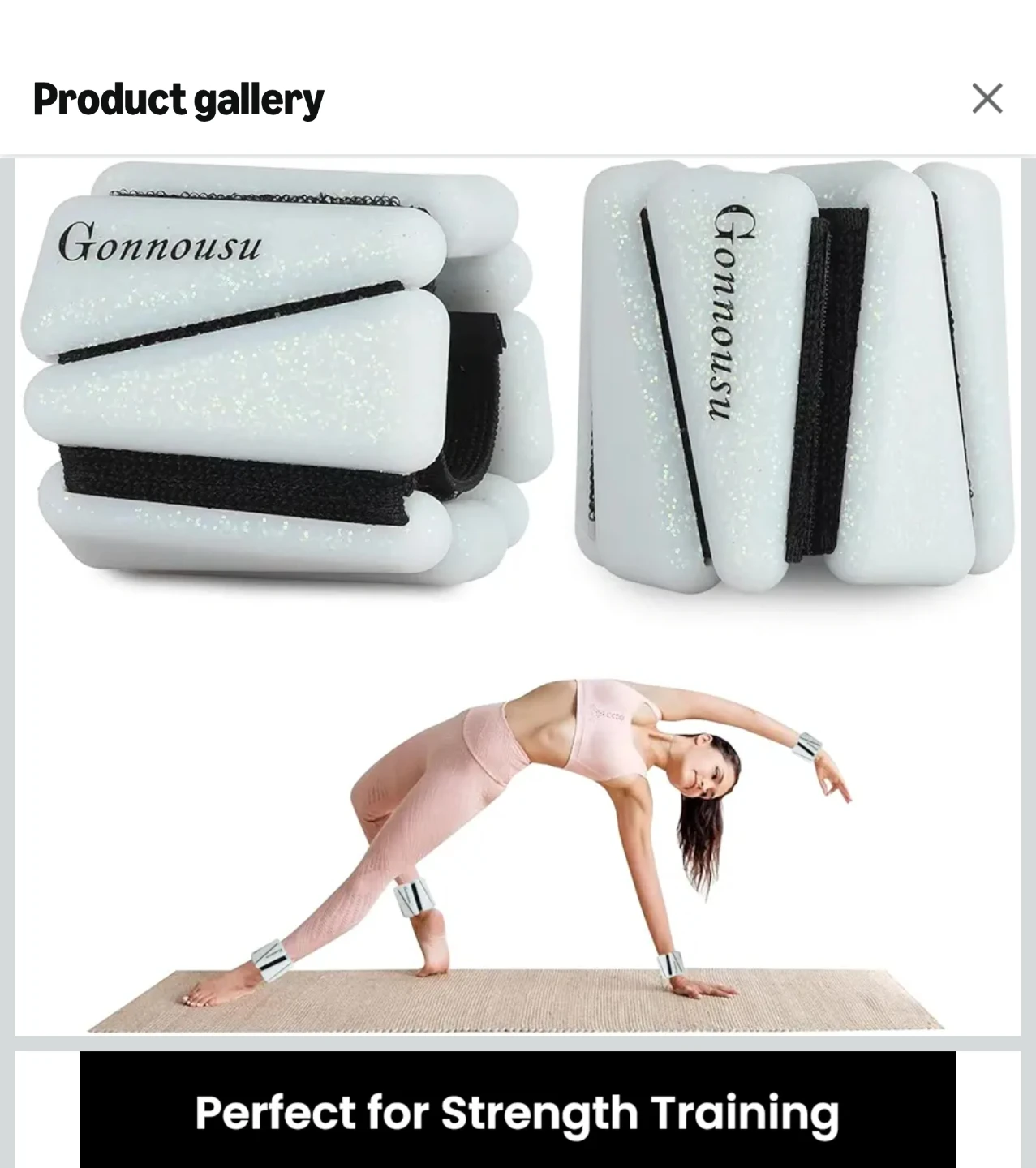 Gonnousu Ankle and Wrist Weights