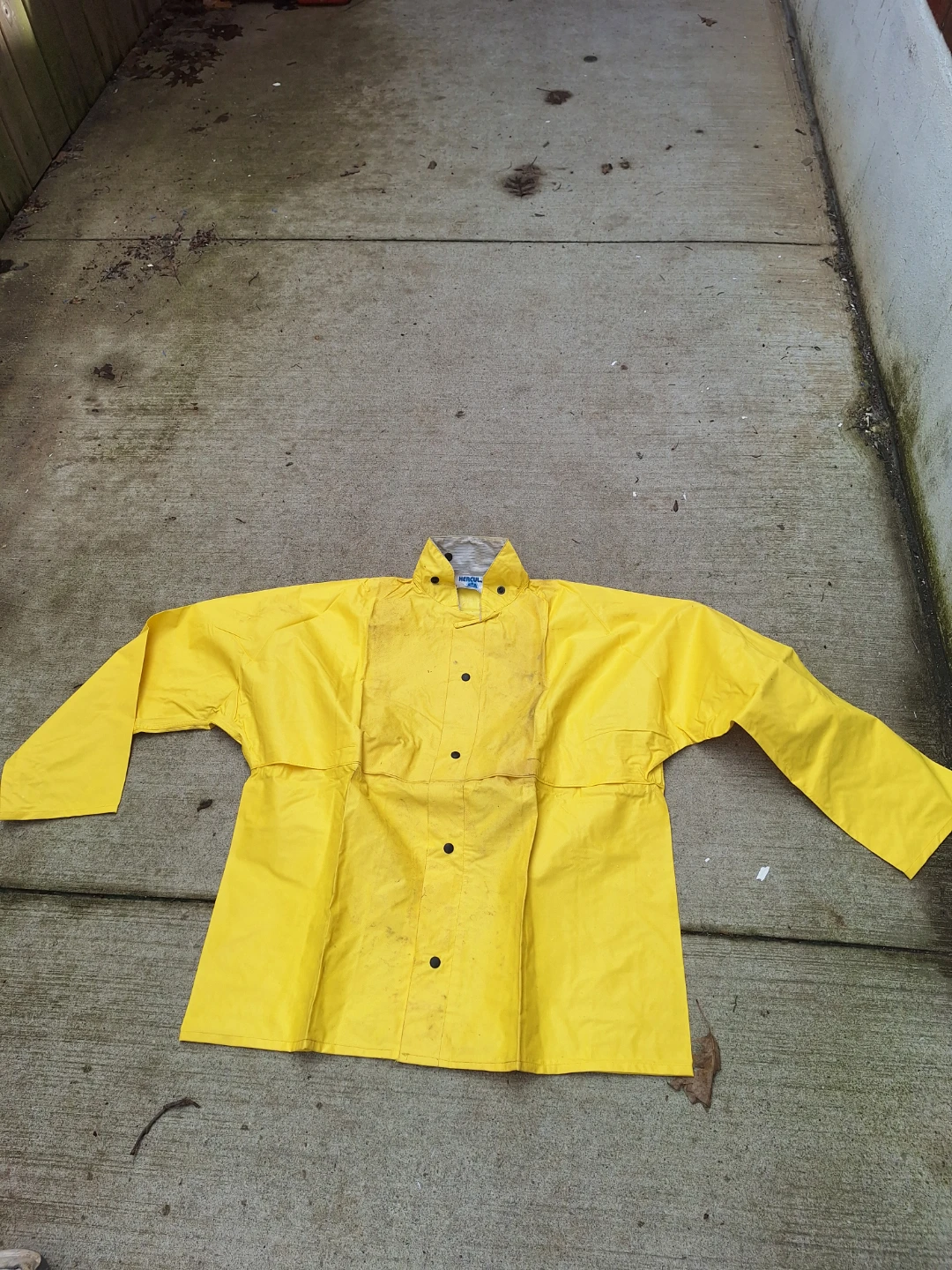 Hercules Yellow Rain Coat & Pants