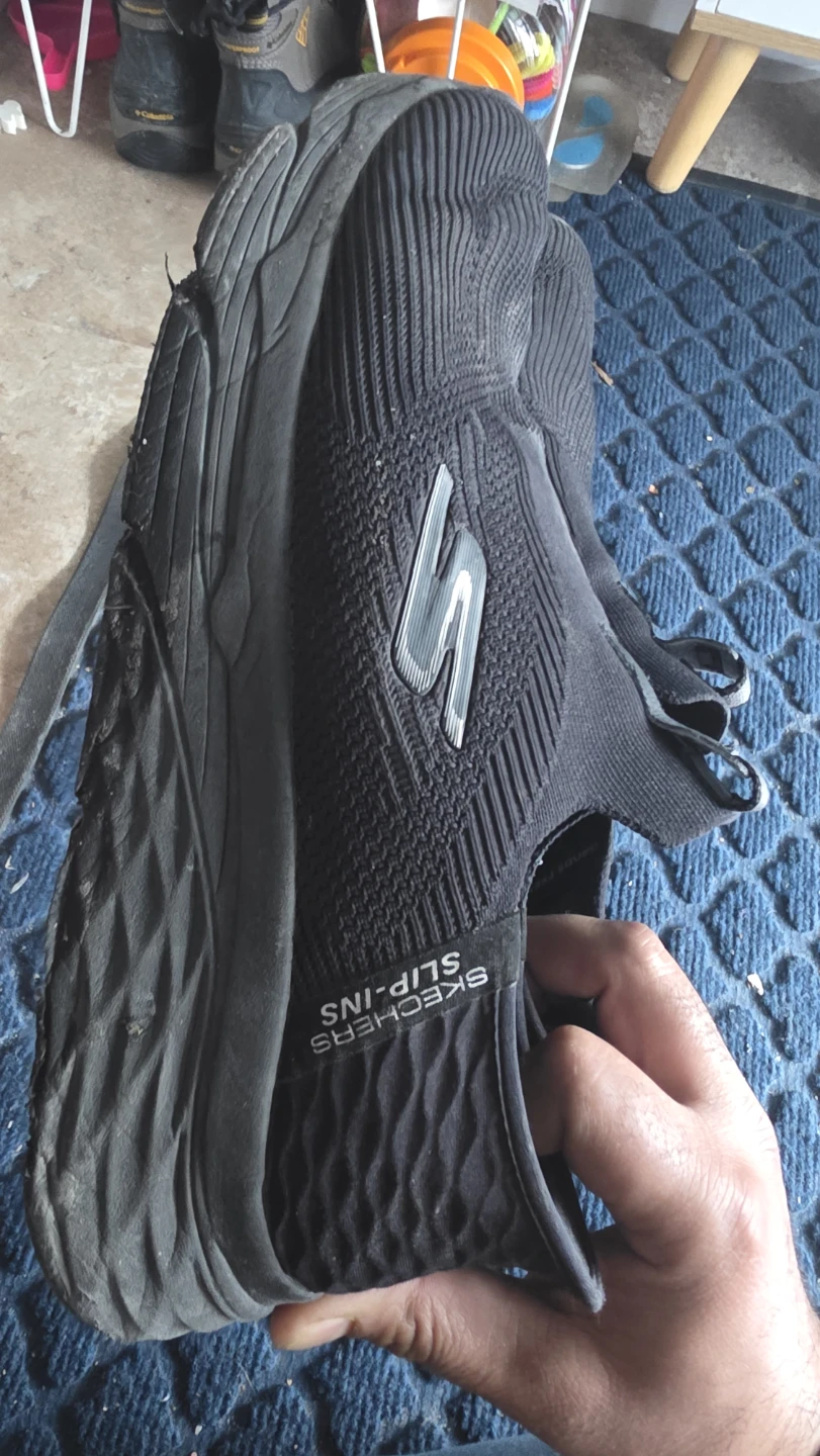 Skechers Slip-Ins Men's Shoes Black Size 11 - photo 2