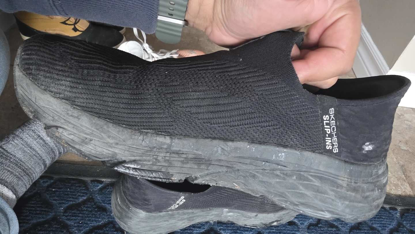 Skechers Slip-Ins Men's Shoes Black Size 11 - photo 4