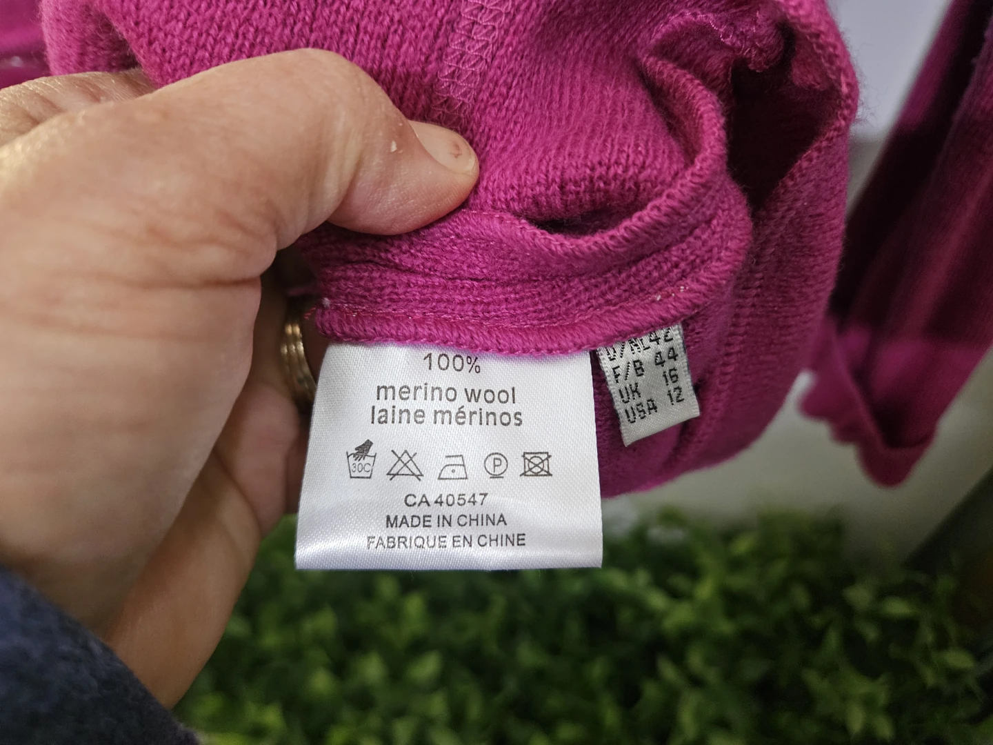 Stephanie Phillips Pink Merino Wool Blazer - photo 3