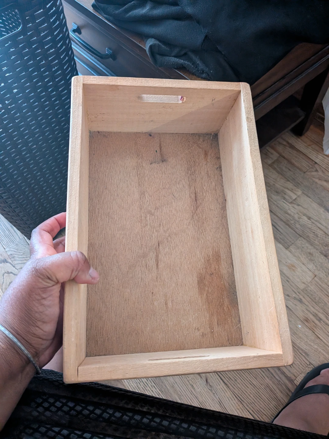Wooden Storage Box