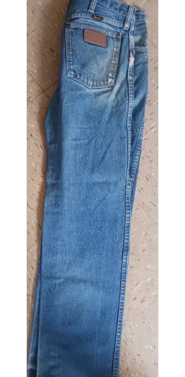 Wrangler Blue Denim Jeans - photo 3