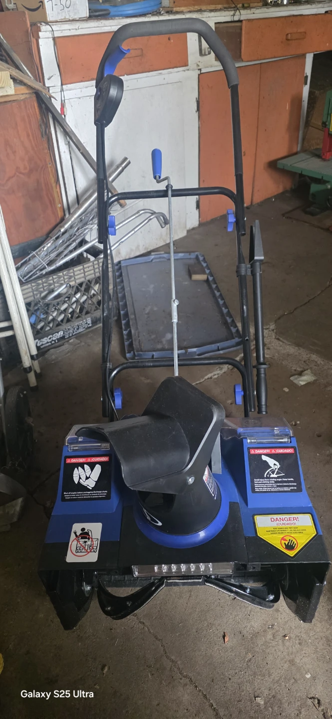 Blue Snow Joe Electric Snow Thrower