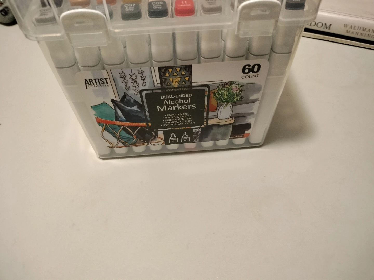 Artist Concepts Dual-Ended Alcohol Markers - 60 Count - photo 2