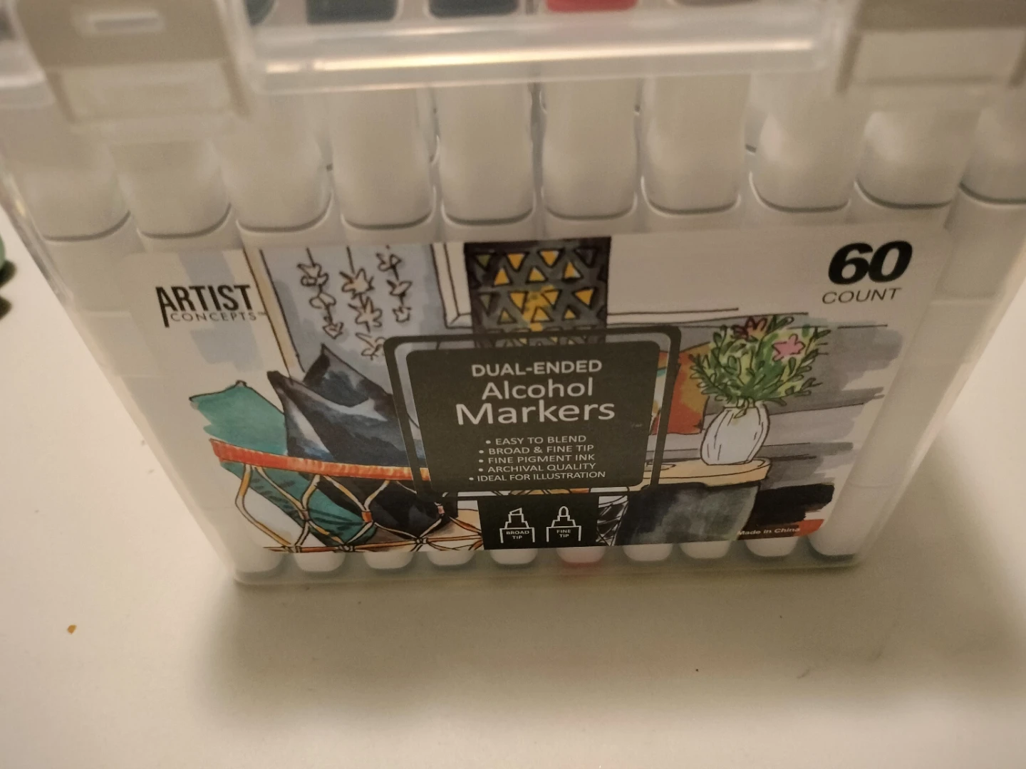 Artist Concepts Dual-Ended Alcohol Markers - 60 Count - photo 3