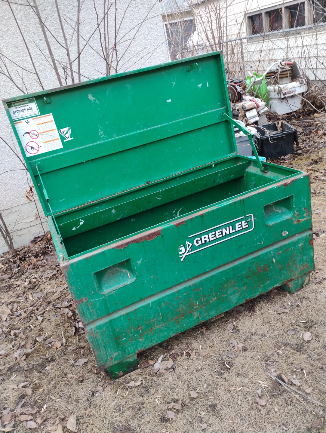 Greenlee Green Metal Toolbox