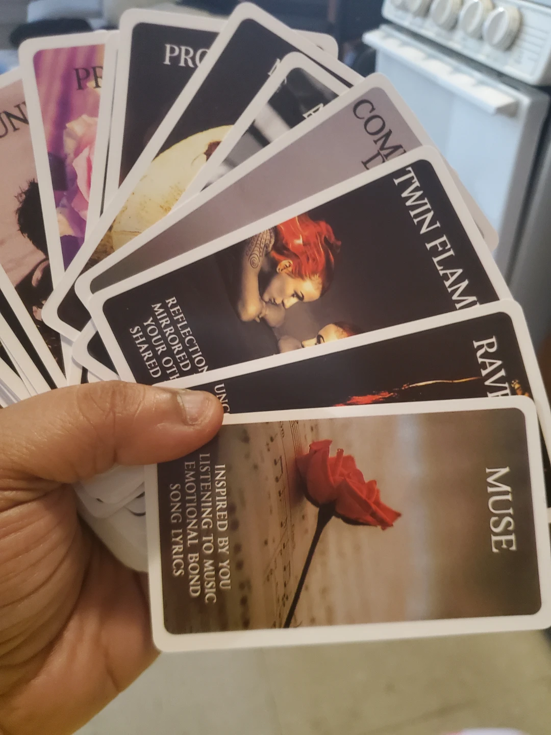 Mystic Black Rose Oracle Cards - 78 Card Deck - photo 2