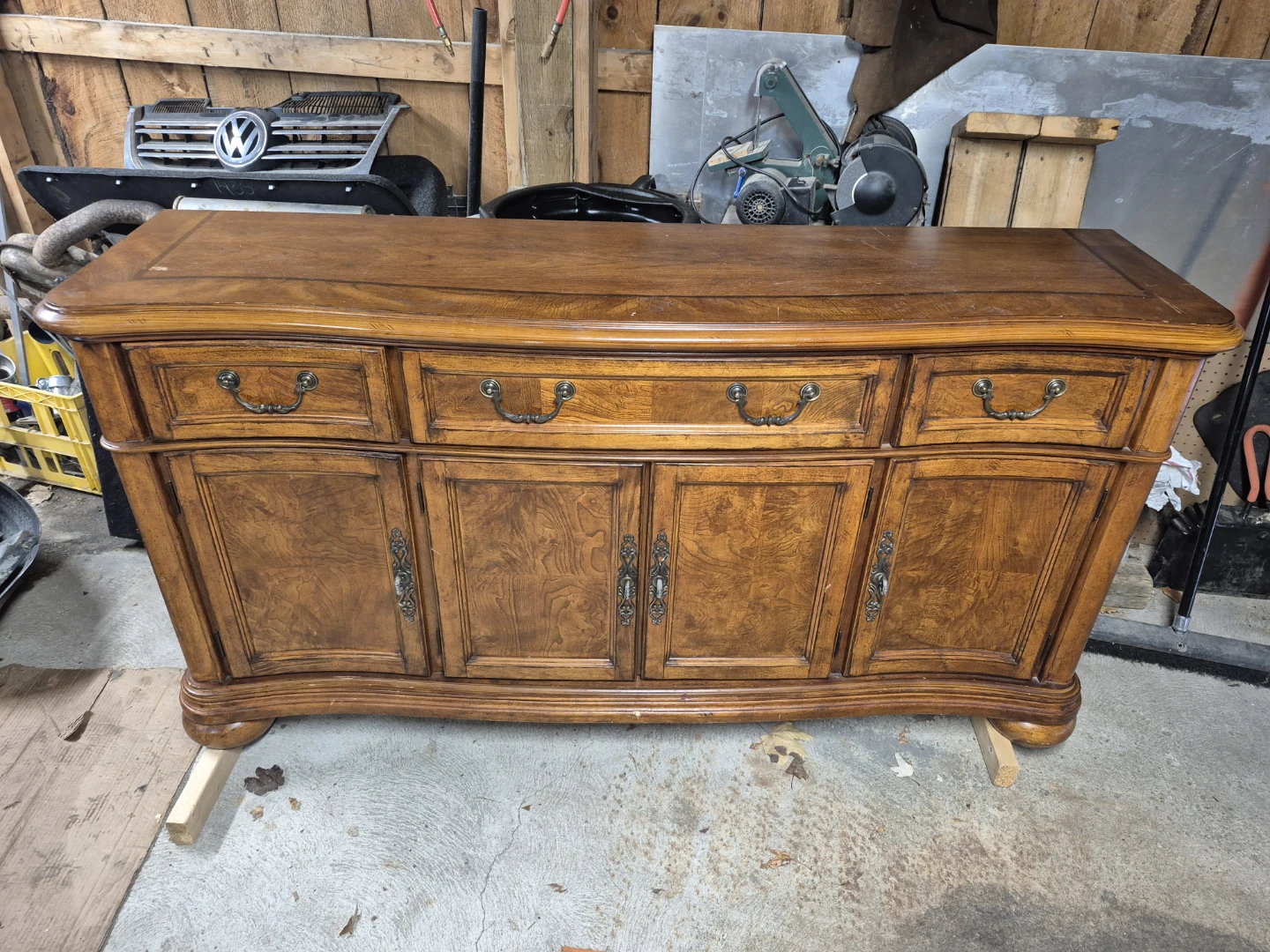 Vintage Wooden Buffet/Sideboard