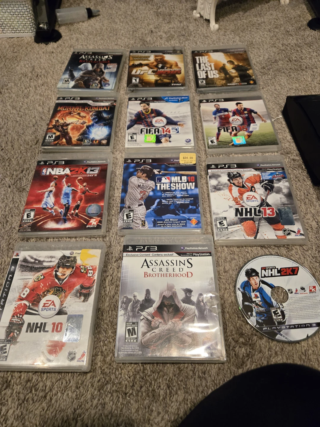 Sony PlayStation 3 PS3 Console with Games and Controller - photo 4