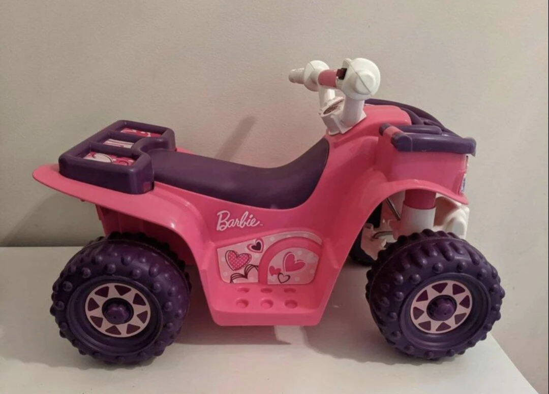 Barbie Power Wheels Pink Ride-On ATV