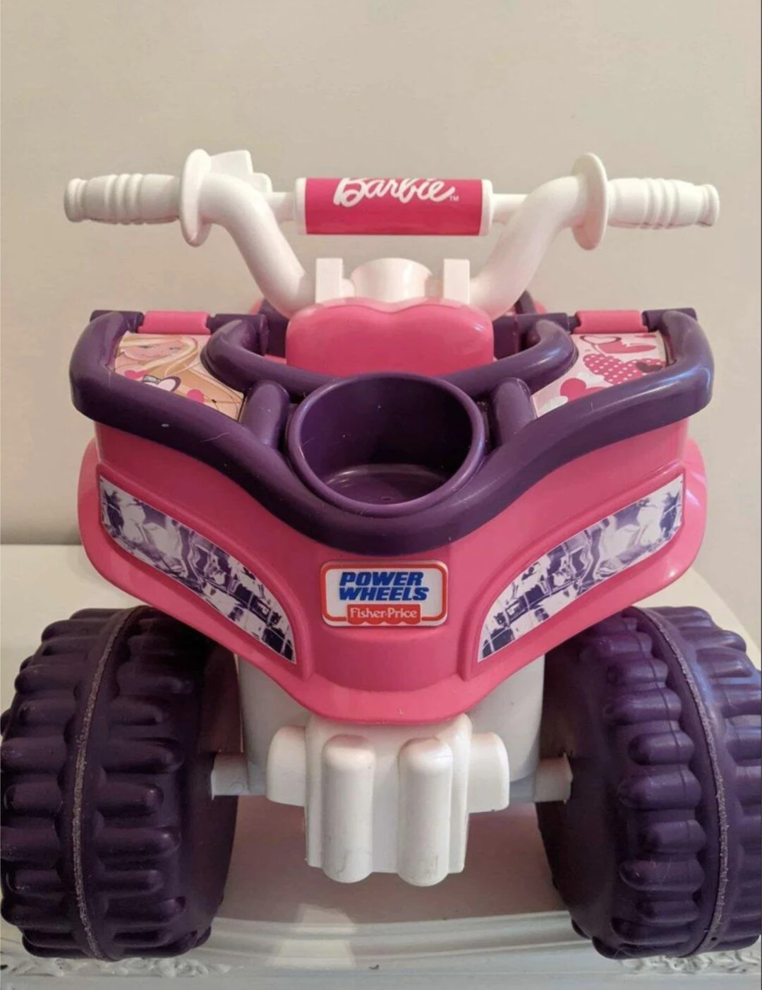Barbie Power Wheels Pink Ride-On ATV - photo 2