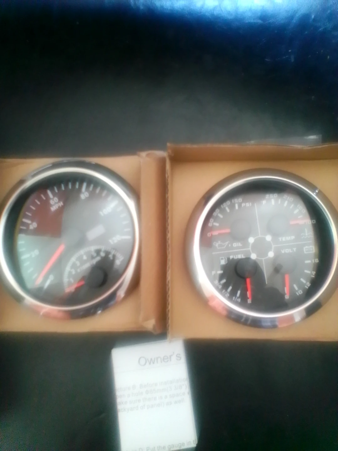 Speedometer and Multi-Gauge Set