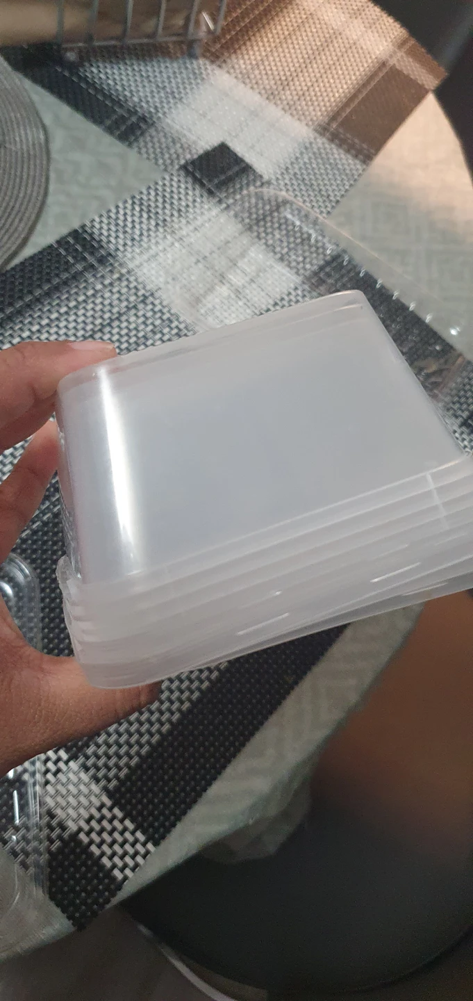 Clear Plastic Food Storage Containers & trays - photo 3