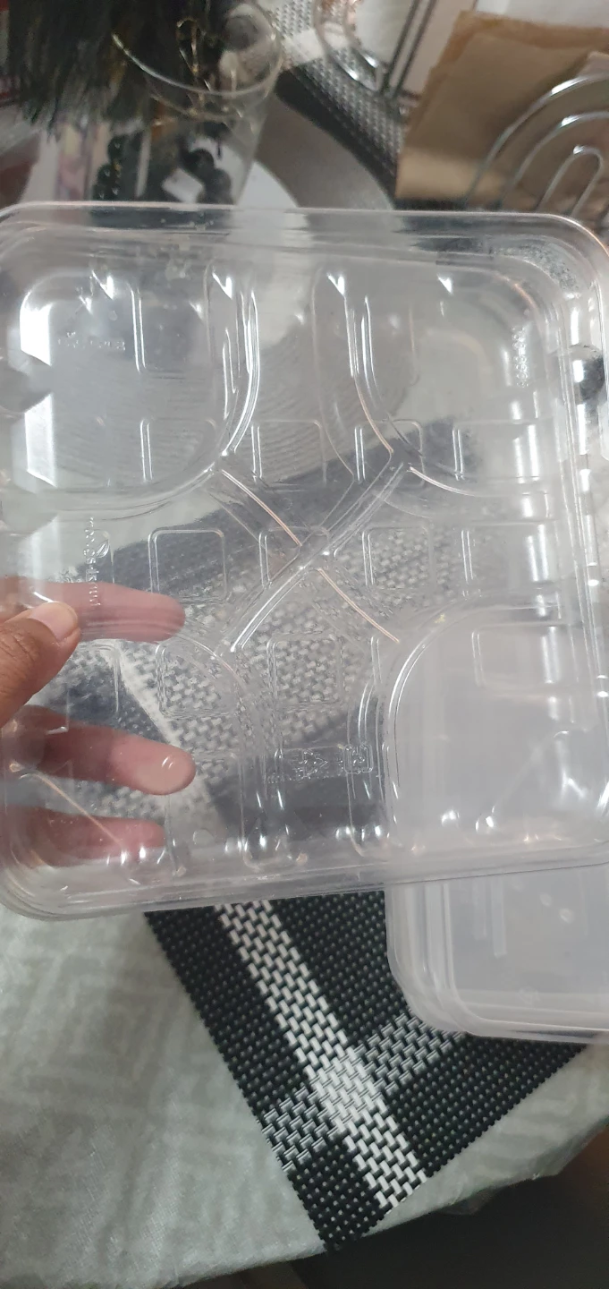 Clear Plastic Food Storage Containers & trays - photo 4