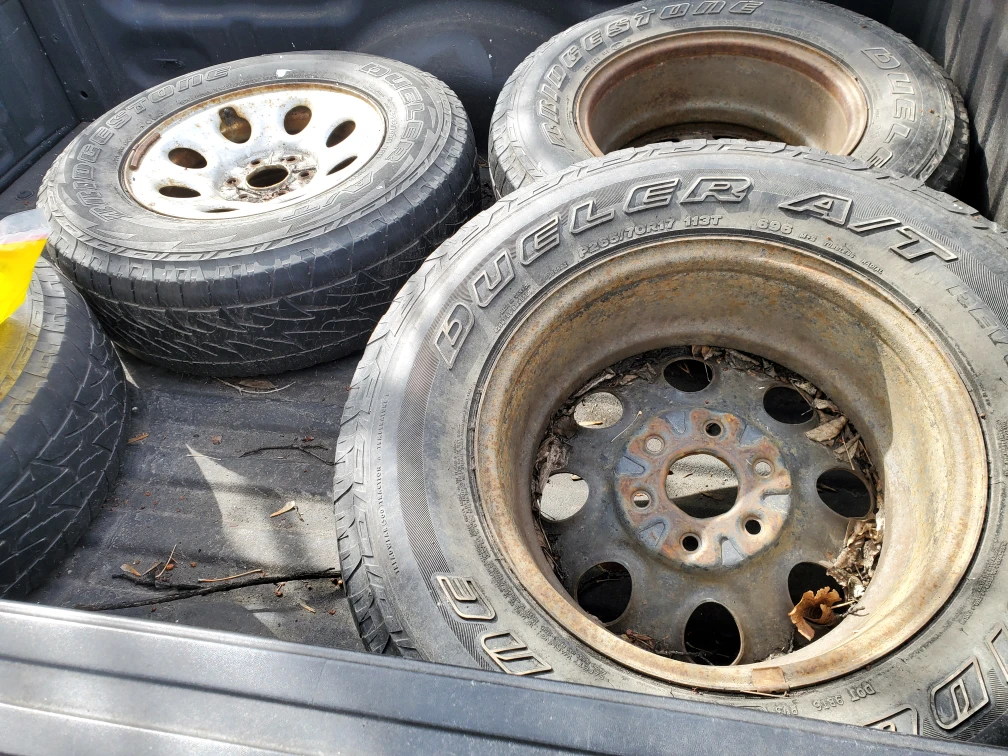 Dueler A/T Tires (Set of 4)18 inches  8 inches