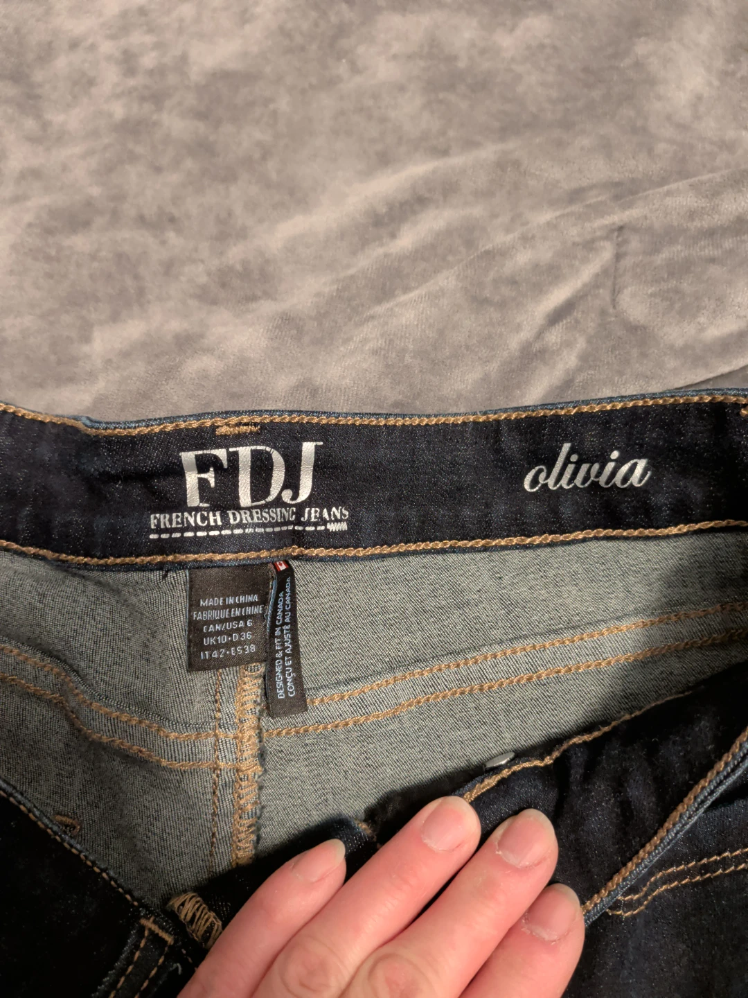 Dark denim skinny jeans - photo 2