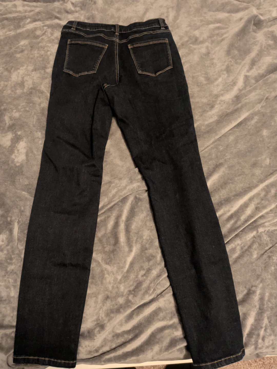 Dark denim skinny jeans - photo 3
