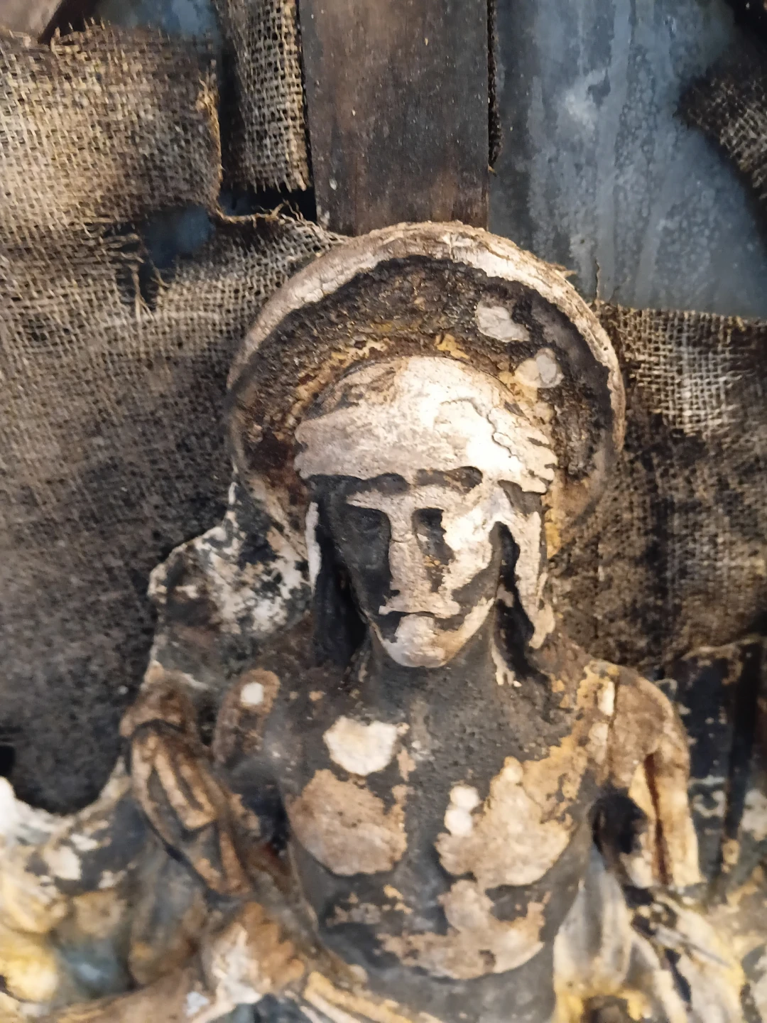Antique Religious Relief Sculpture - photo 2