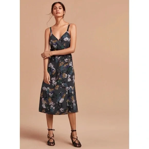 Aritzia Wilfred Astere Floral Wrap Dress - photo 2