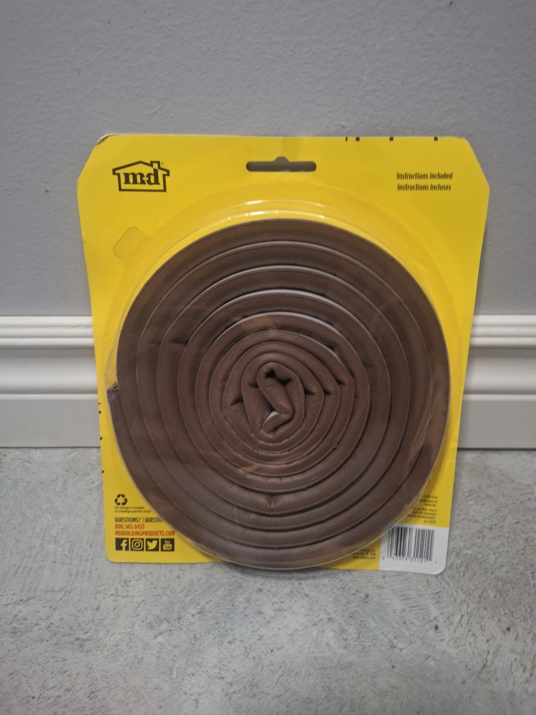 MD Rubber Window Seal Ex-Large Brown - photo 2