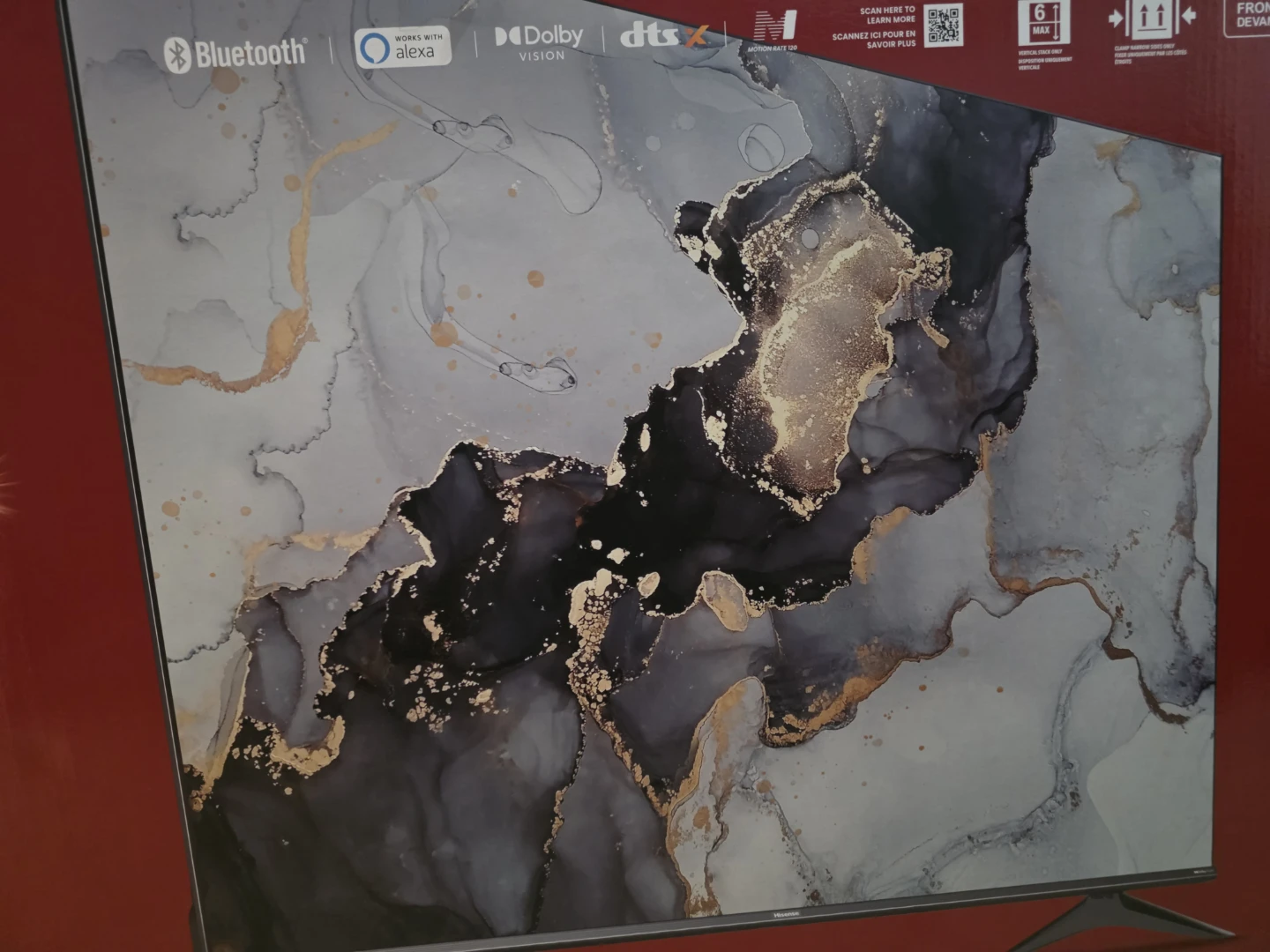 Hisense 55" UHD 4K A6 Series Google TV - photo 2