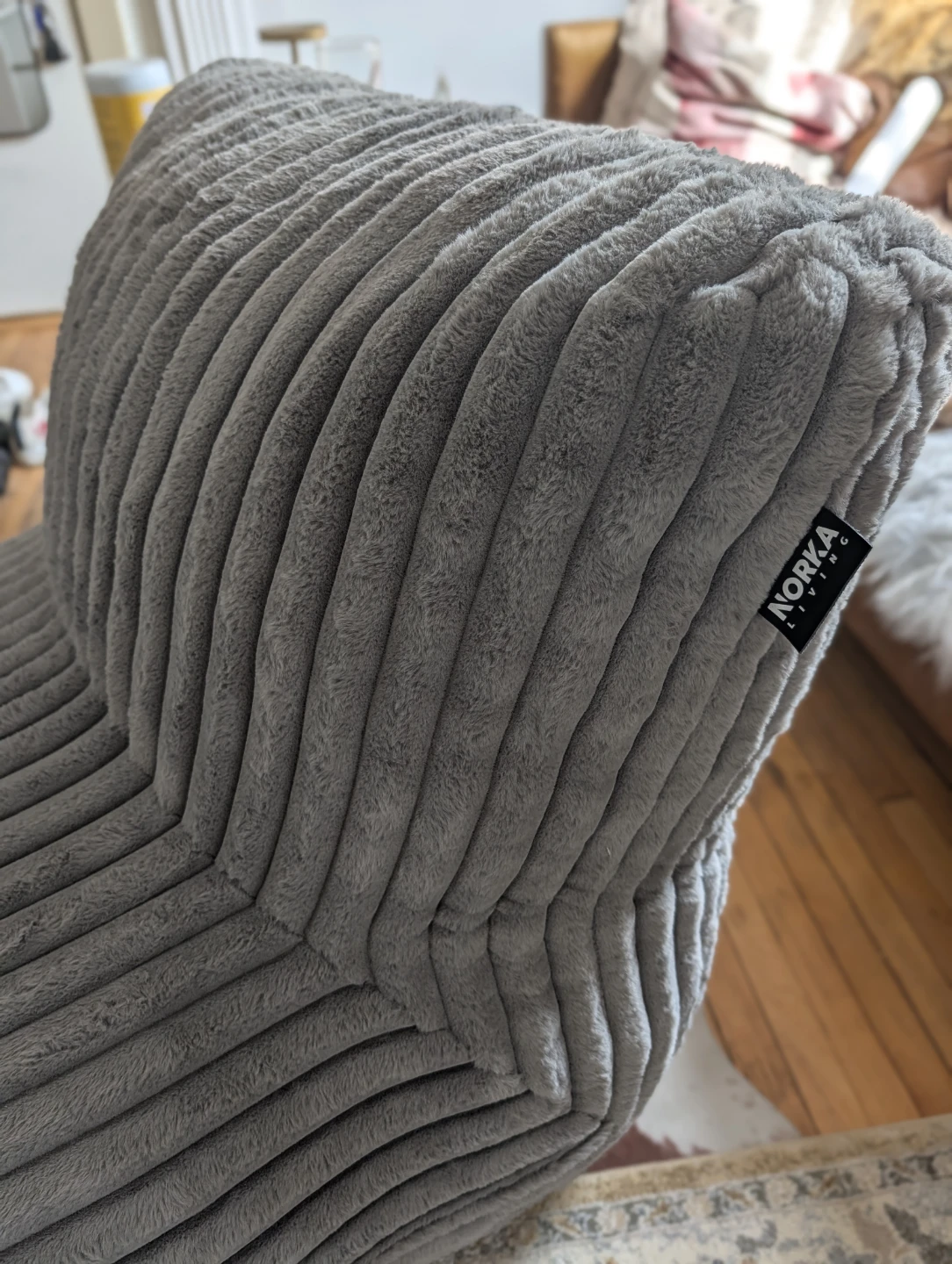 Norka Living Corduroy Lounge Chair - photo 3