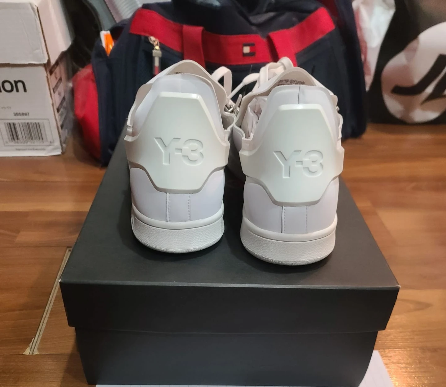 Adidas Y-3 Stan Smith Zip White Sneakers Men's Size 10.5 - photo 3