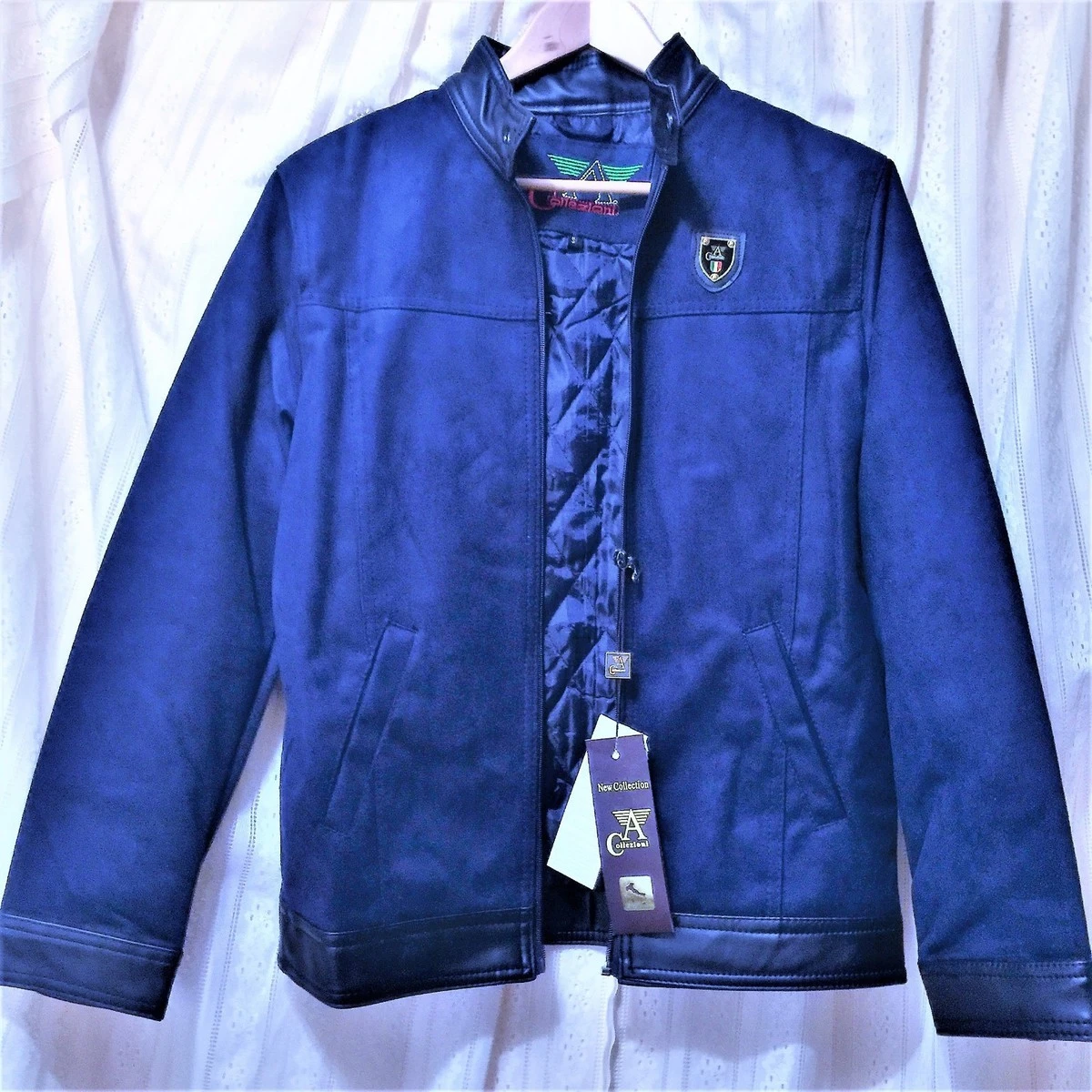 Ferrari Emporio & Co. Blue Suede & Black Leather - photo 4